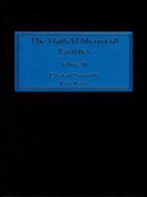 cover image of The Hatfield Memorial Lectures